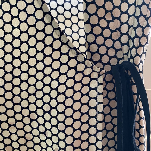 DVF Silk Wrap Dress - Picture 2 of 4